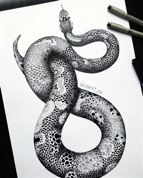 simple snake design|cool snakes to draw.